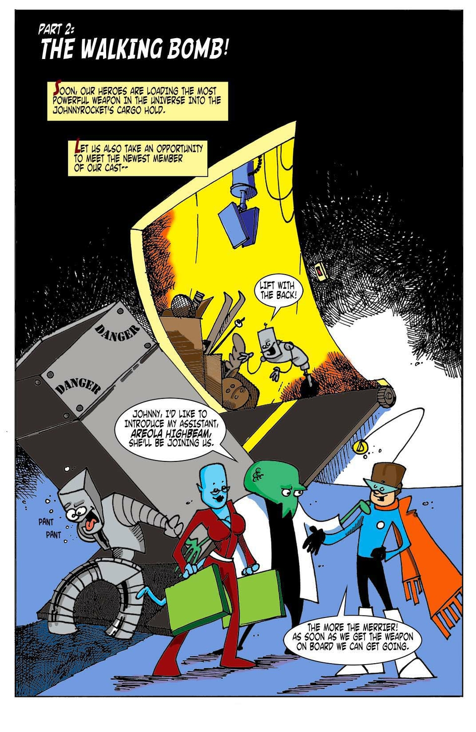 "The Lunar Legion of Yesterday!" Page 6