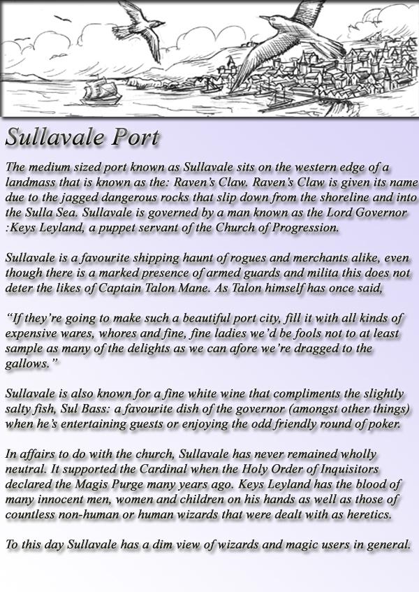 Gazeteer: Sullavale Port