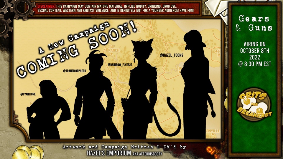 Crits for Breakfast Presents: Gears and Guns