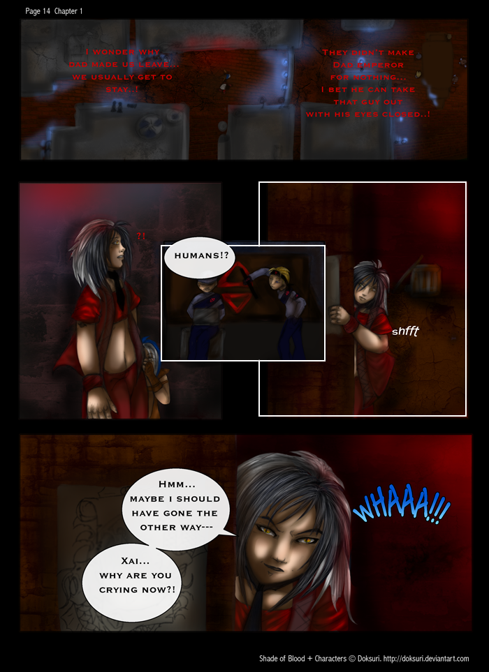 SHADE OF BLOOD PAGE 14