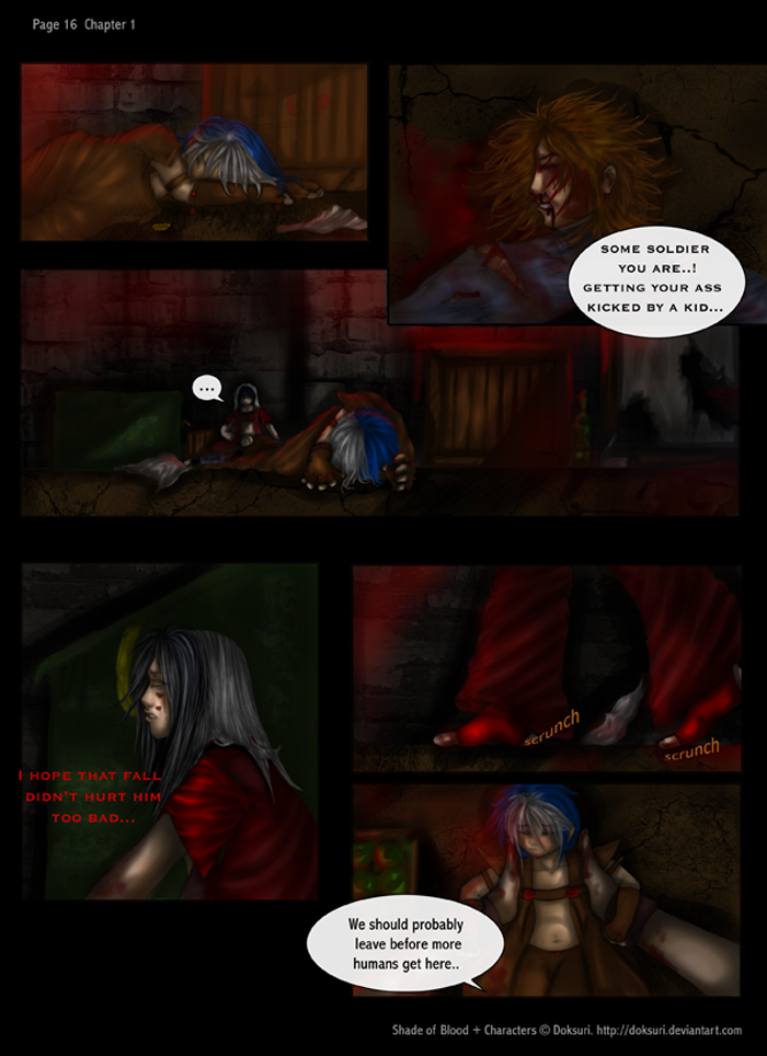 SHADE OF BLOOD PAGE 16