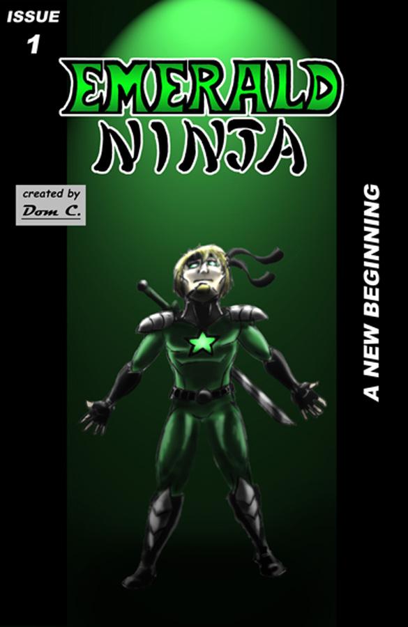 EMERALD NINJA --issue1-cover