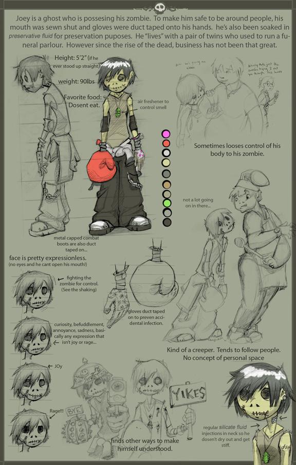 Joey Character Sheet