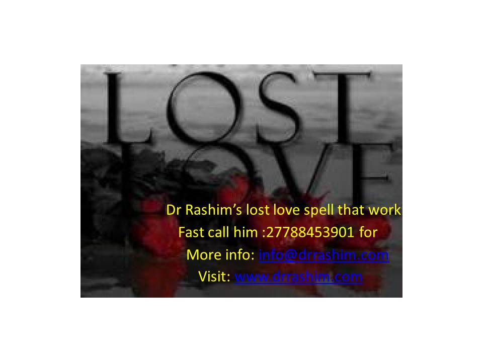 lost love spell that will bring your love back call +27788453901