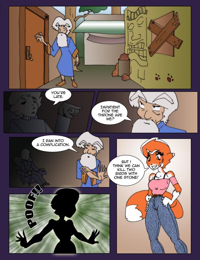 Elsewhere in a dark place...