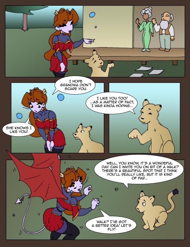 Let's walk, in the sky!