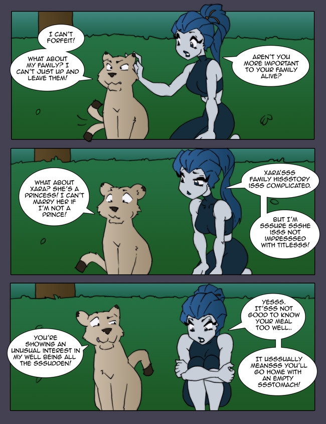 In Which the Gorgon Shows Her Humanity