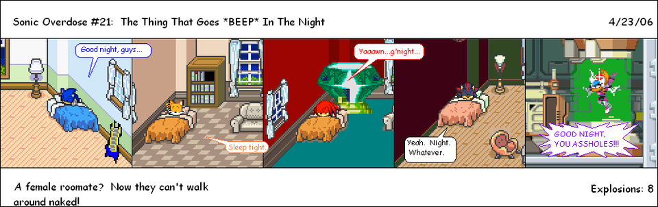 #21:  The Thing That Goes *BEEP* In The Night