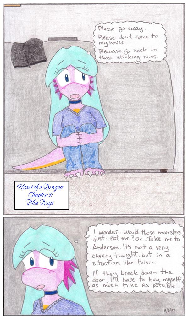 Chapter 3- Blue Days Page 1