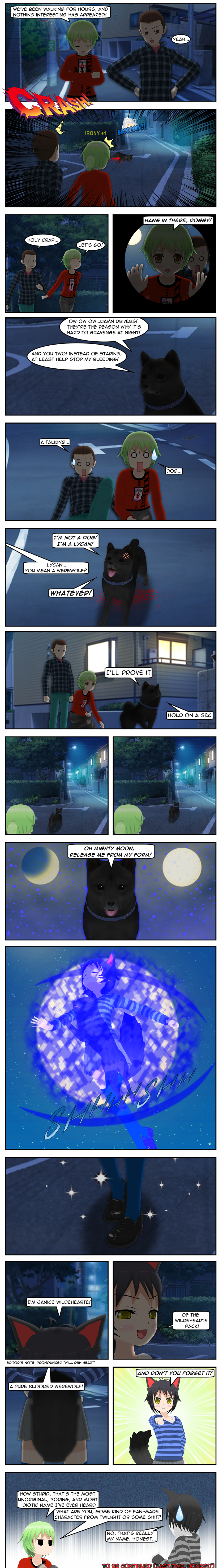 #112 Part 3 Enter the Wolf Dog!