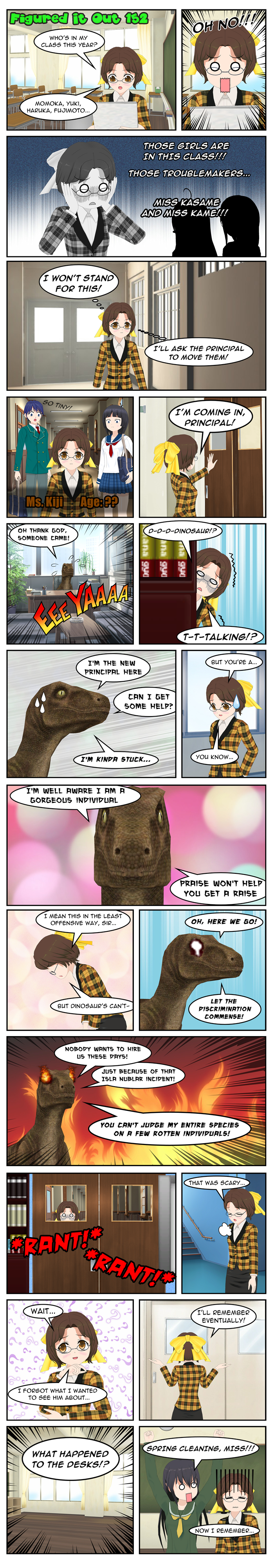 #152 Ms. Kiji meets the Principal
