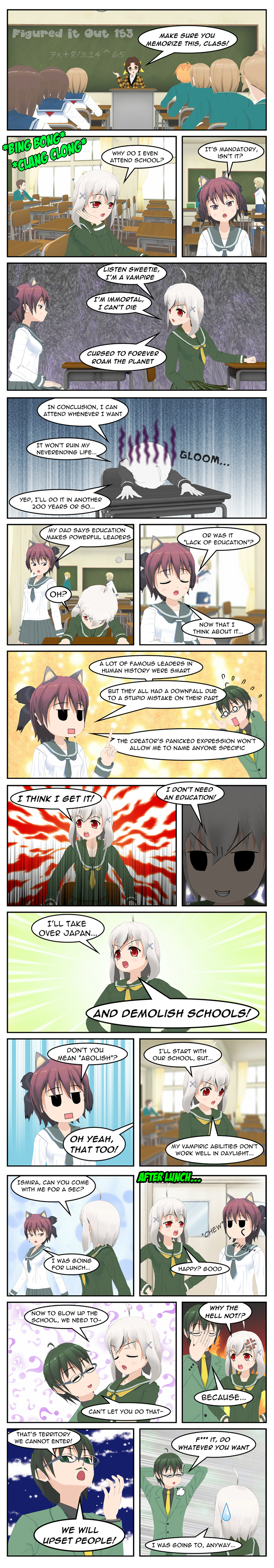 #153 The Cat and the Bat
