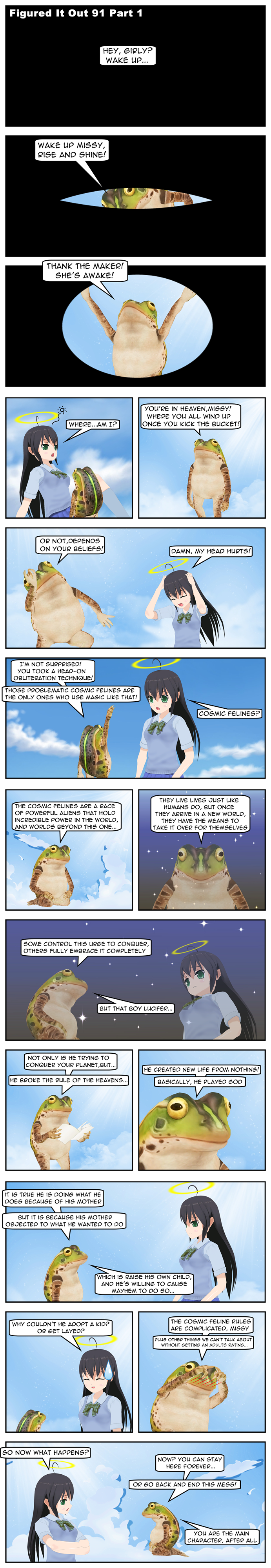 #91 Part 1: Kuroi and the Frog