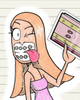 Go to 'Kirsha Brackets Diary' comic