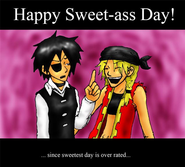 Sweet-ass Day!  Card 1