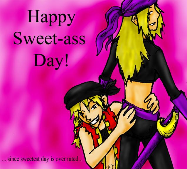 Sweet-ass Day!  Card 2