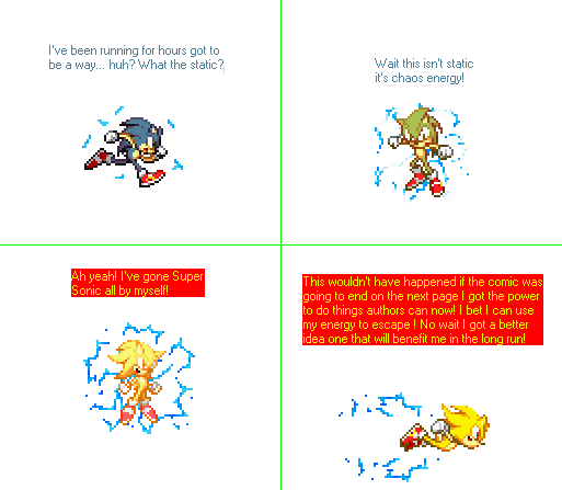 Going Super Sonic (It's a problem sometimes cronic)