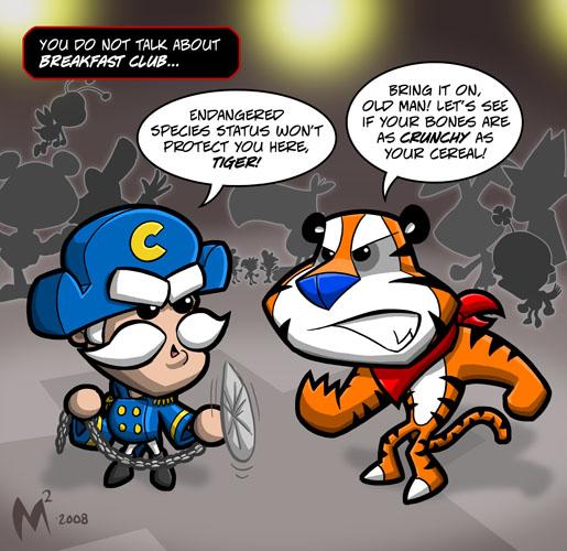 breakfast club promotion comic