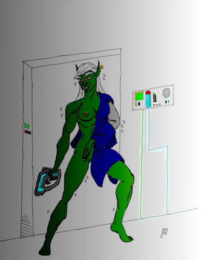 Fan Art by dominae's pet (Back Cover)