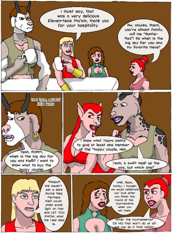 Page 7 Turmoil in Two Rivers!