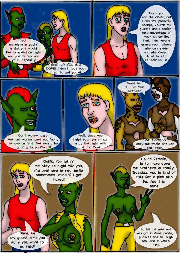 Page 13 March of the green-Skins "Famous last words"