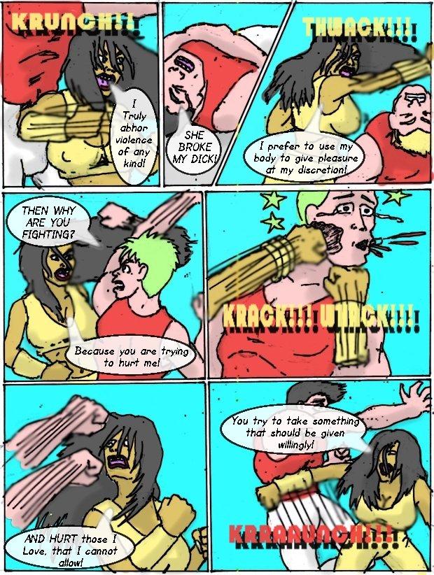 Warmage 6 Page 12 Kriti Fights Alone