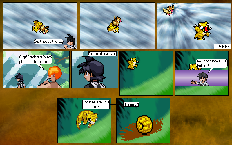 Issue 17: Sandshrew is more capable than one would care to believe.