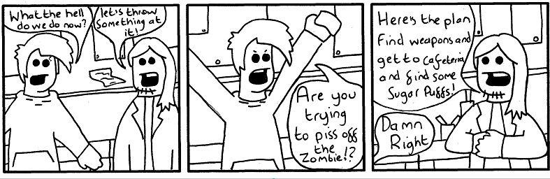 DO NOT piss off the zombie!