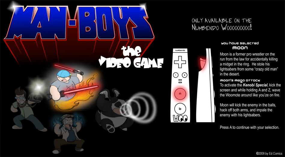 Man-Boys! 067 Man-Boys- The Video Game