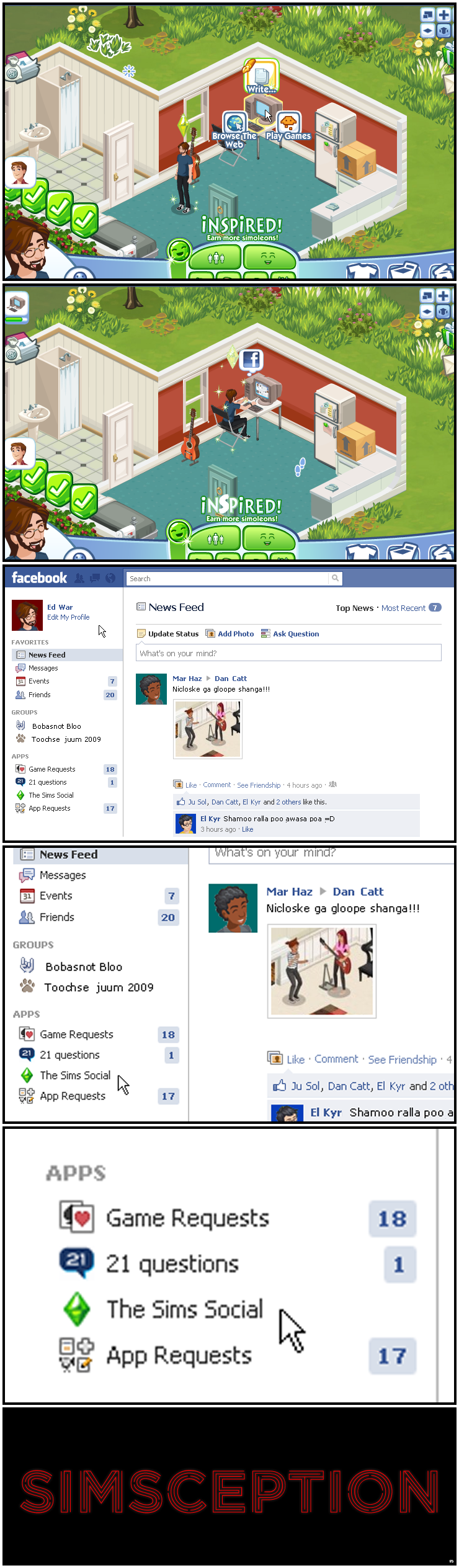 Meanwhile, on The Sims