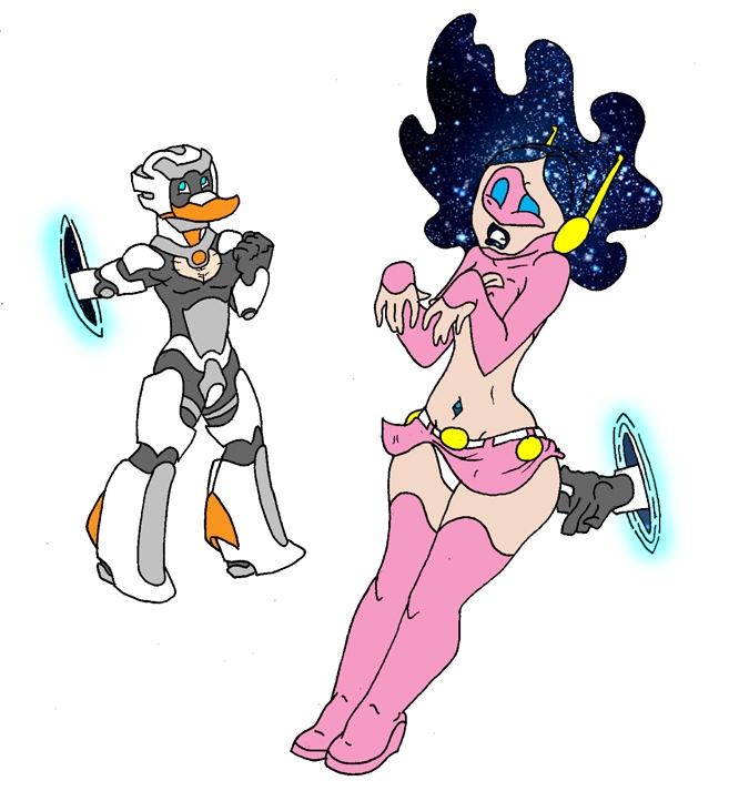 AstroLass & Space Goose