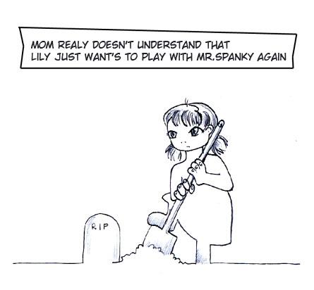 Rest in Pieces - where lily wants to play