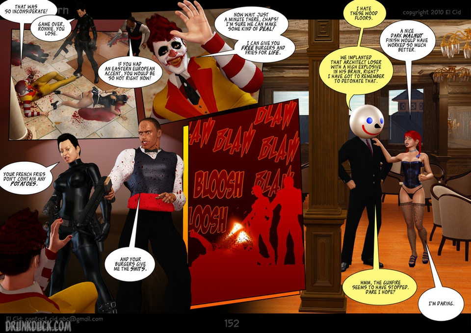 Page 152: There Is No Burger Mafia!