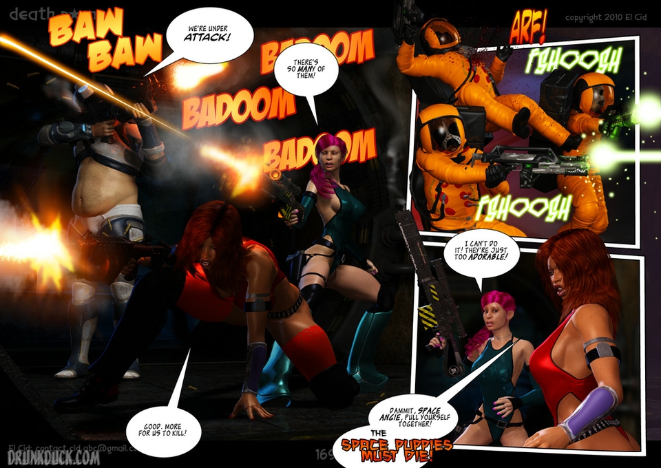 Page 169: Space Puppies Must Die!
