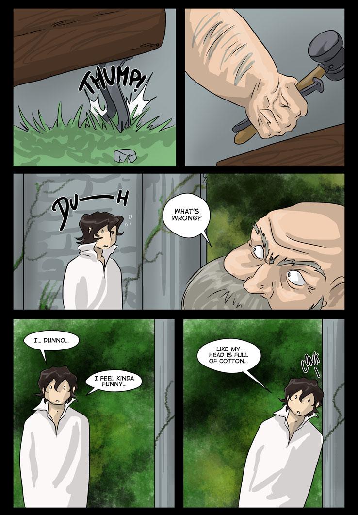 he means he feels fuzzy