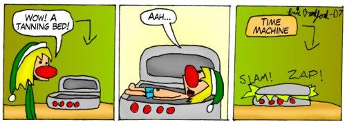 The tanning bed #1