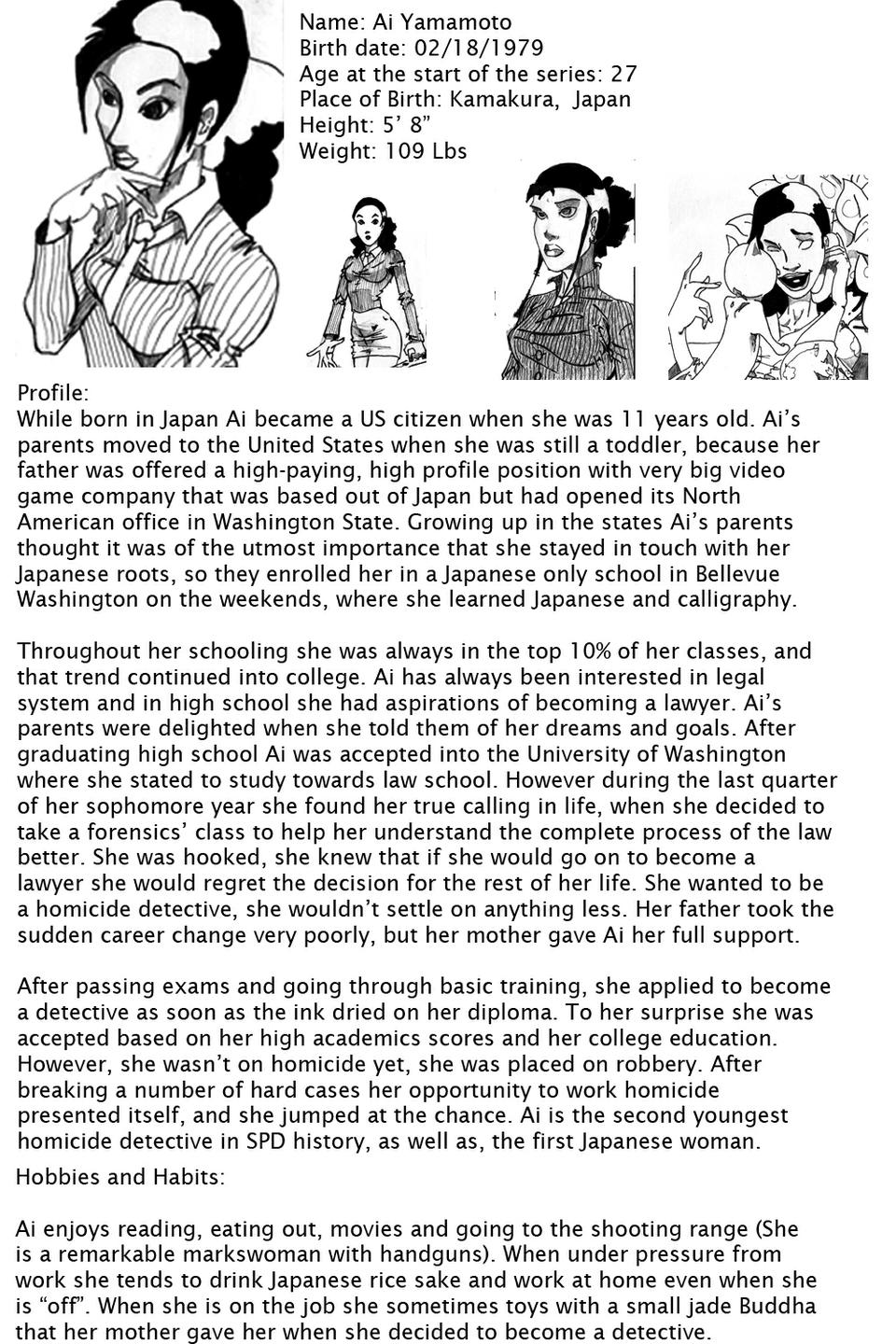 Character Bio: Ai Yamamoto