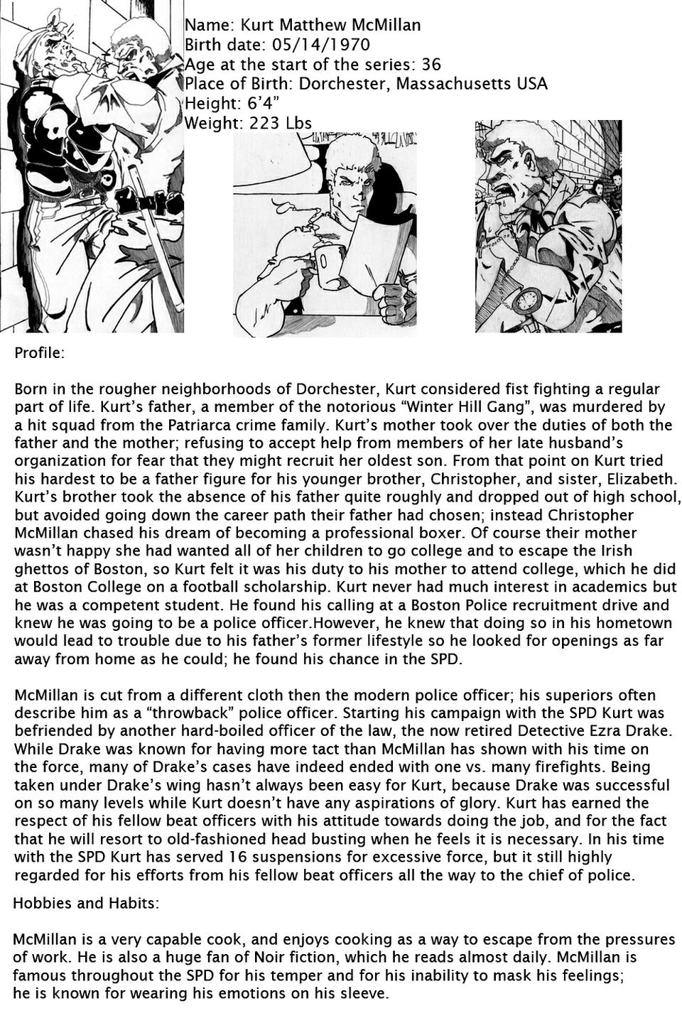 Character Bio: Kurt McMillan