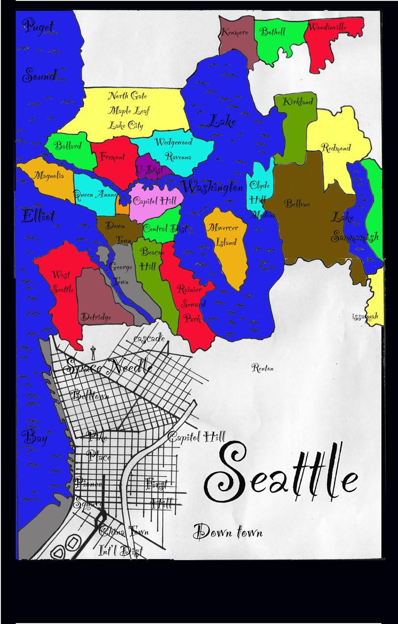 Map of Seattle