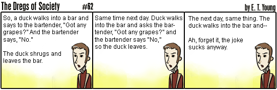 #62 Duck Walks Into A Bar