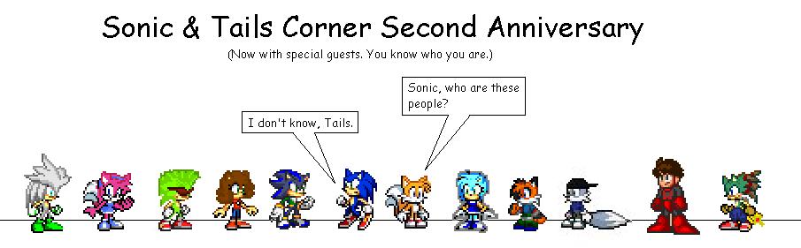 Sonic and Tails Corner's Two Year Anniversary Comic