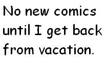 No New Comics.