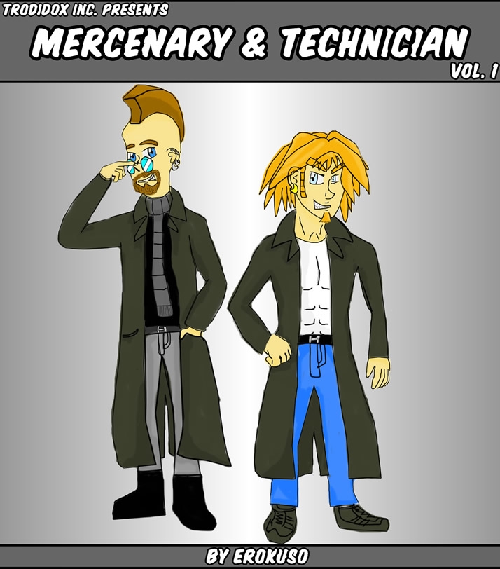 MERC & TECH vol.1 Cover