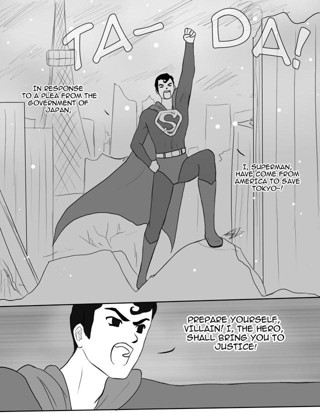 Superman vs. Seishiro 1