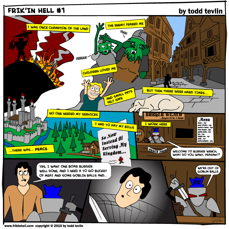 Frik'In Hell - A Web Comic Adventure: Episode 1