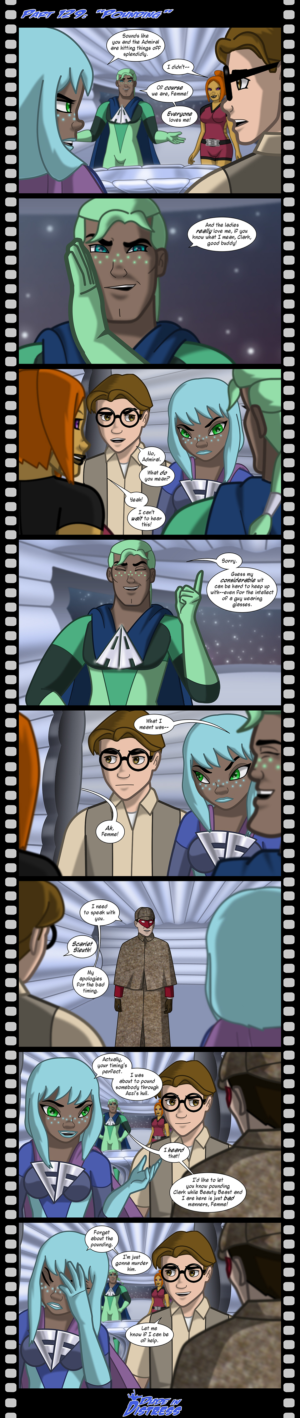 Dude in Distress Strip 129
