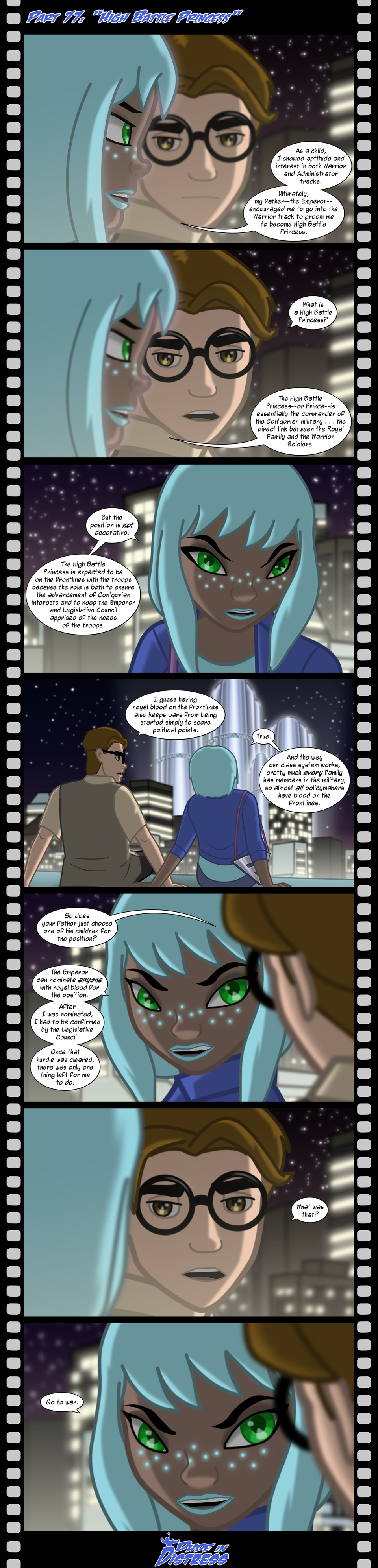 Dude in Distress Strip 77