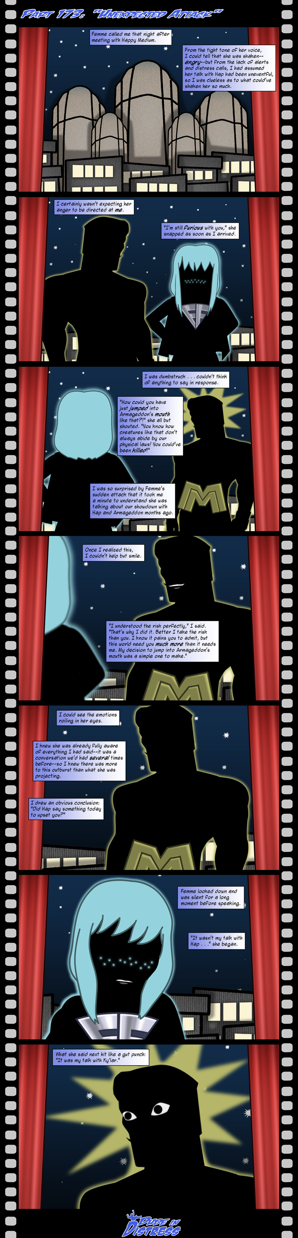 Dude in Distress Strip 173