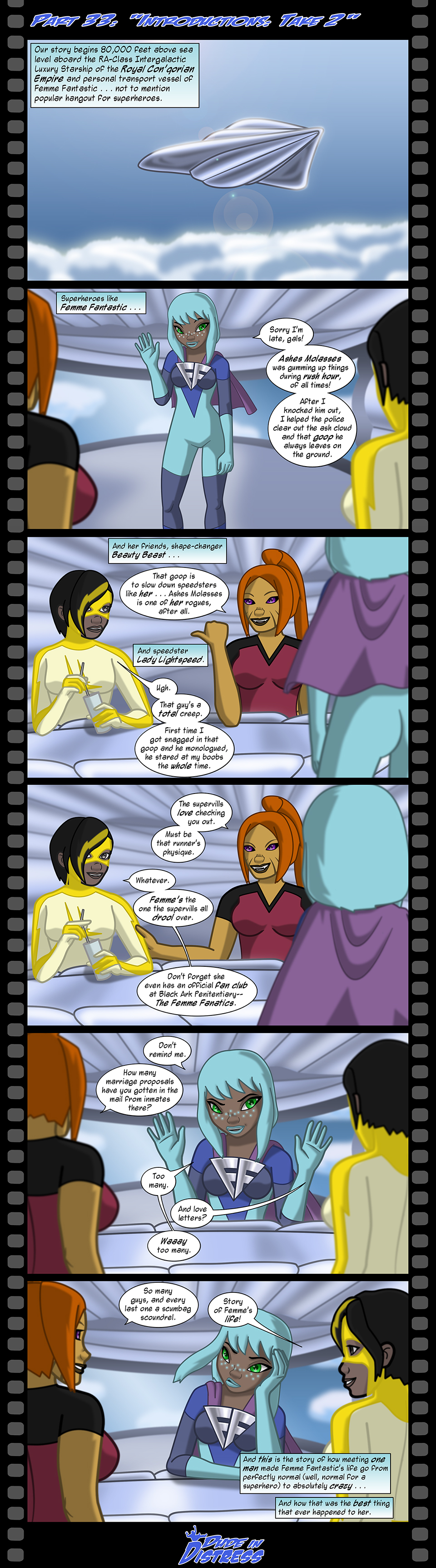 Dude in Distress Strip 33