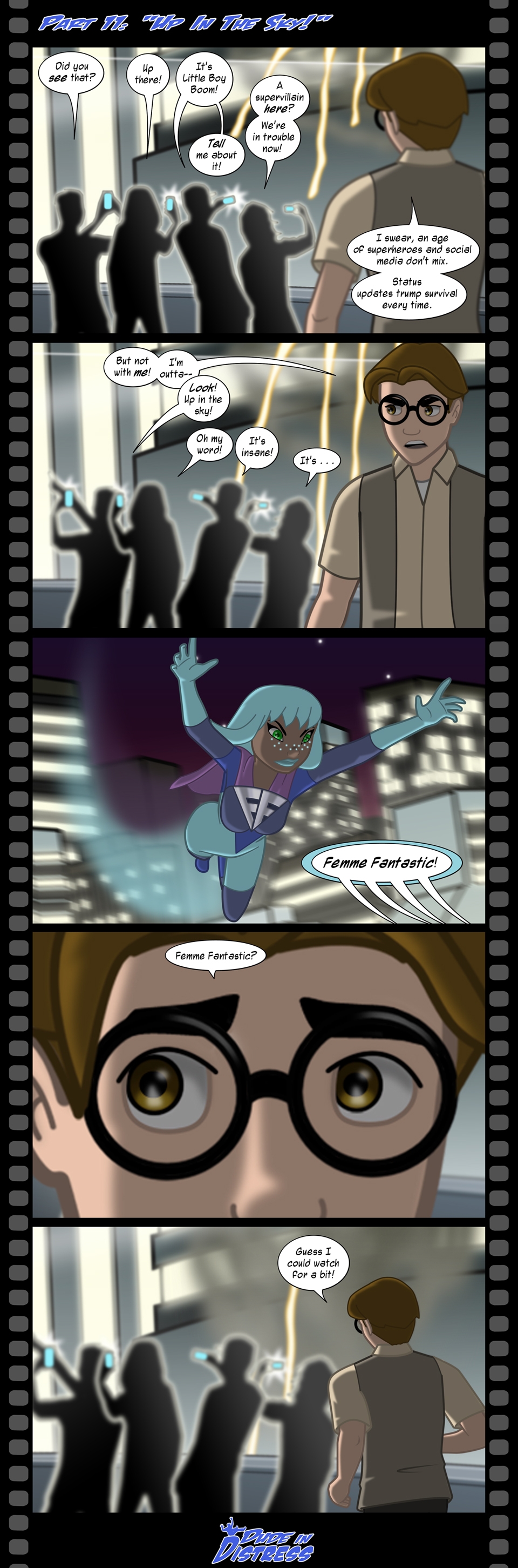 Dude in Distress Strip 11